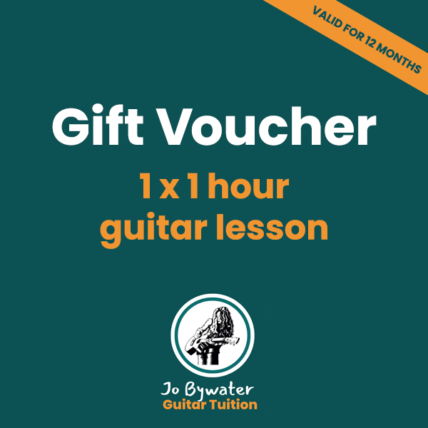 Buy guitar lesson GIFT VOUCHERS