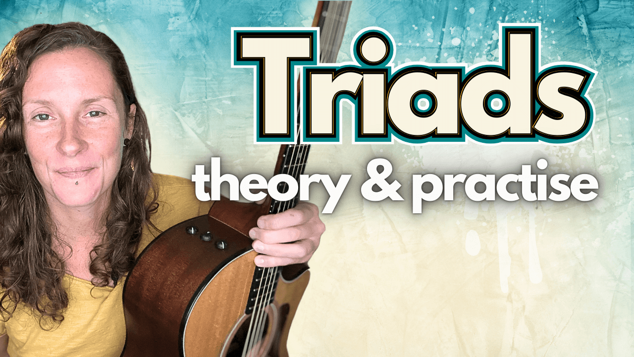 TRIADS – How are Open Chords related to Triads?  (Guitar Theory)