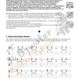Do Your G, C & D Sound Boring? Try These 3 Tricks PDF