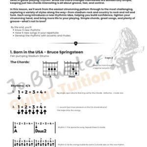5 Two-Chord Classics to Master Your Rhythm PDF